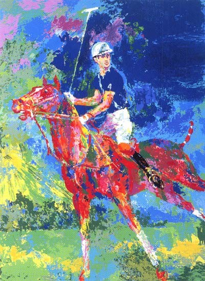 Leroy Neiman Prince Charles At Windsor